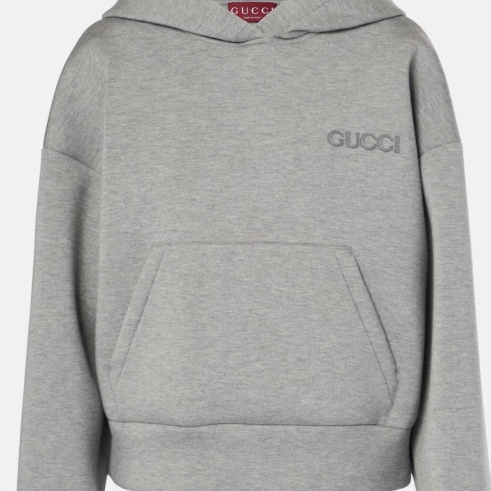Gucci Heather Gray Pullover Hoodie